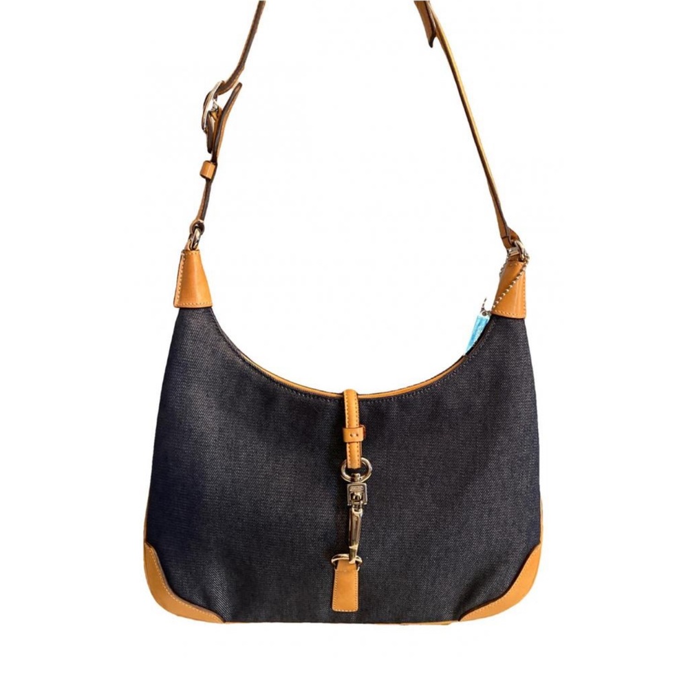 VINTAGE!! Coach denim Hand Bag